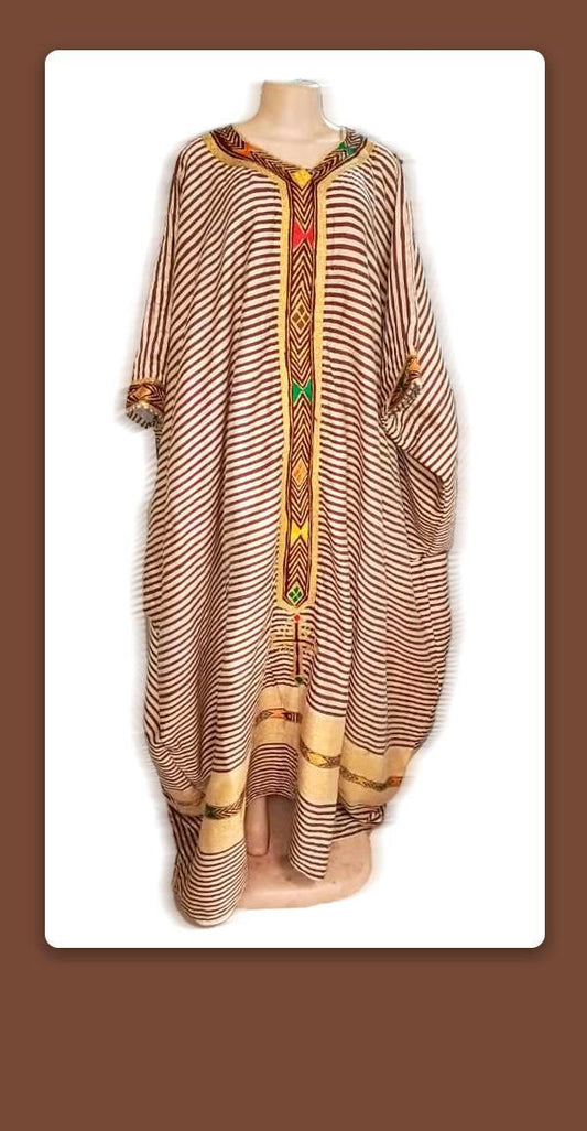 New Ethiopian Traditional Dress - Emerald