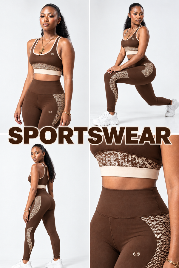 GT Activewear Bra - Brown