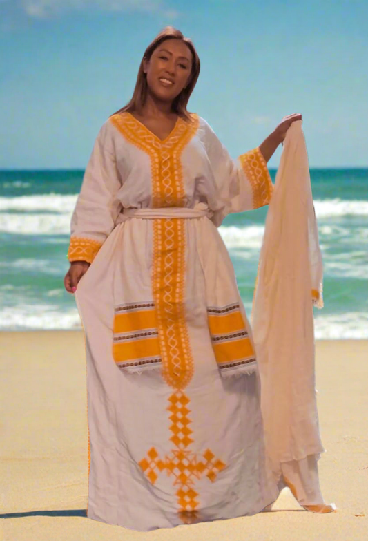 Our new Legacy Dress collection - Ocher