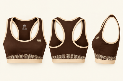 GT Activewear Bra - Brown